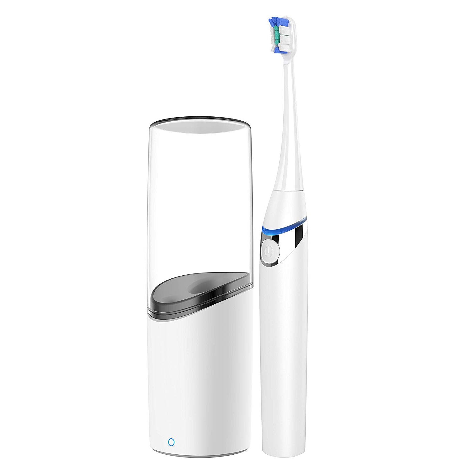 DentaSonique Electric Toothbrush - Sonic Rechargeable Toothbrush with 3 Modes for Deep Cleaning, Whitening & Gum Care - Perfect for Travel & Daily Oral Hygiene