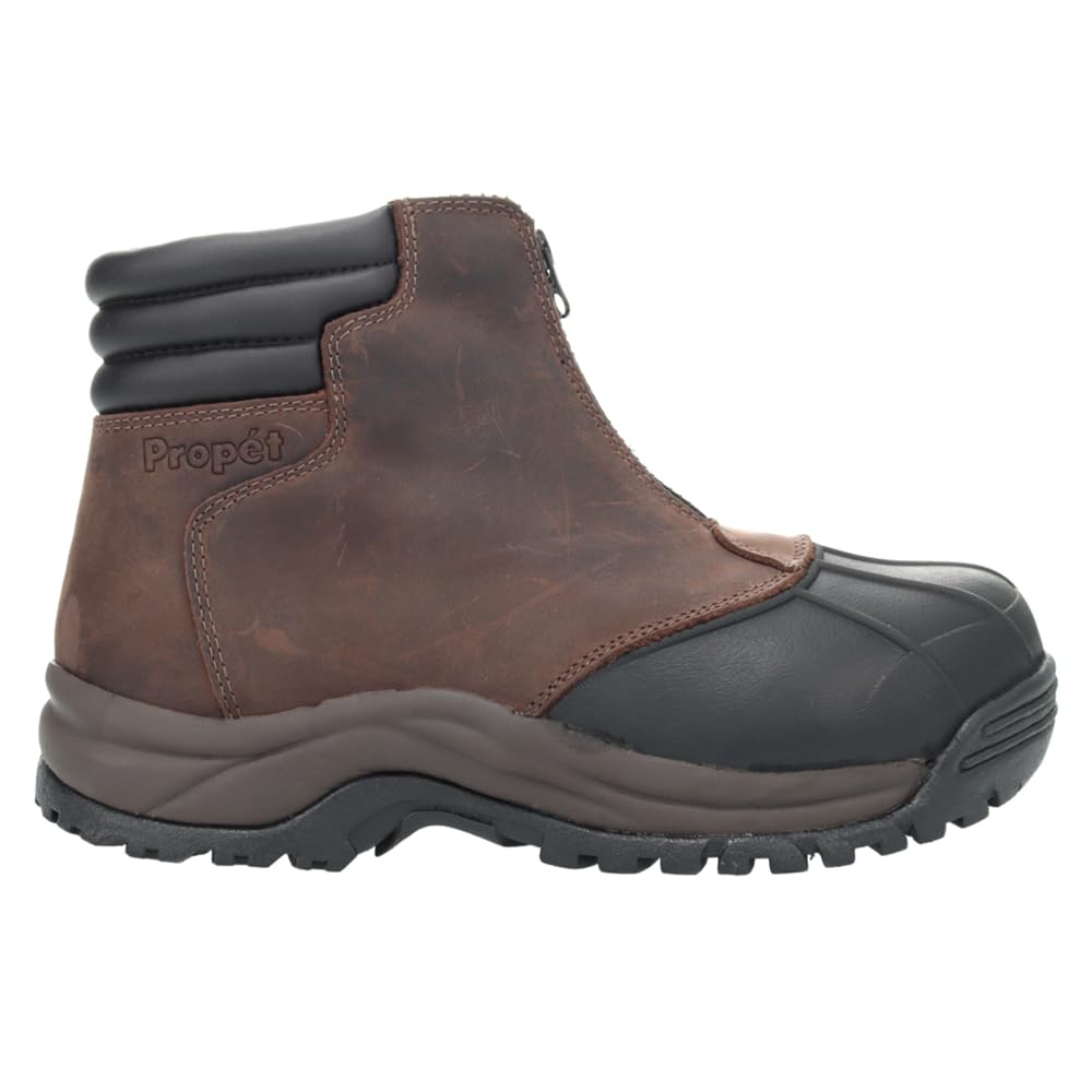 Propet Men's Blizzard Work Boot - Waterproof Winter Boots for Men with Slip-Resistant Sole - Ideal for Construction, Hiking & Outdoor Work in Cold Weather