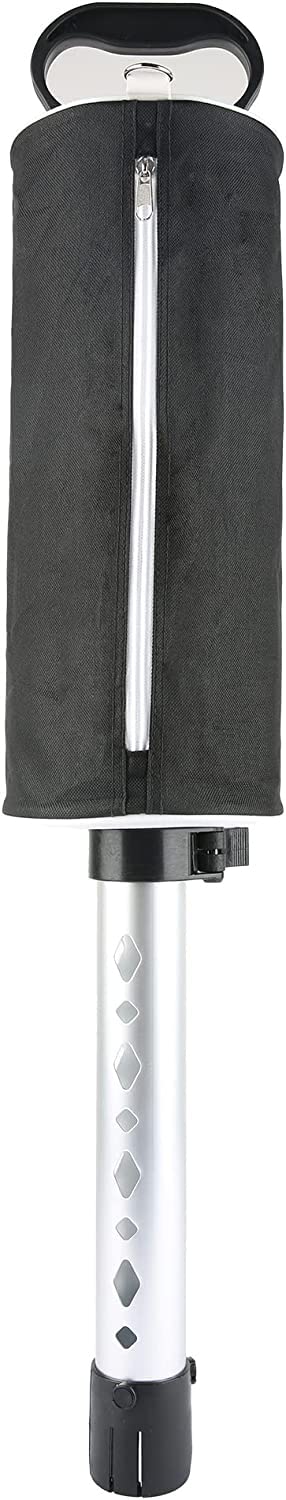 Premium Golf Ball Retriever - Telescopic Aluminum Pickup Tool with Storage Bag | Portable Golf Accessory for Driving Range, Course & Practice Sessions