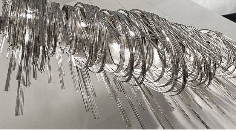 Atlantis Crystal Chandelier - Elegant Modern Ceiling Light Fixture for Dining Room, Living Room & Bedroom | Perfect for Home Decor & Wedding Venues