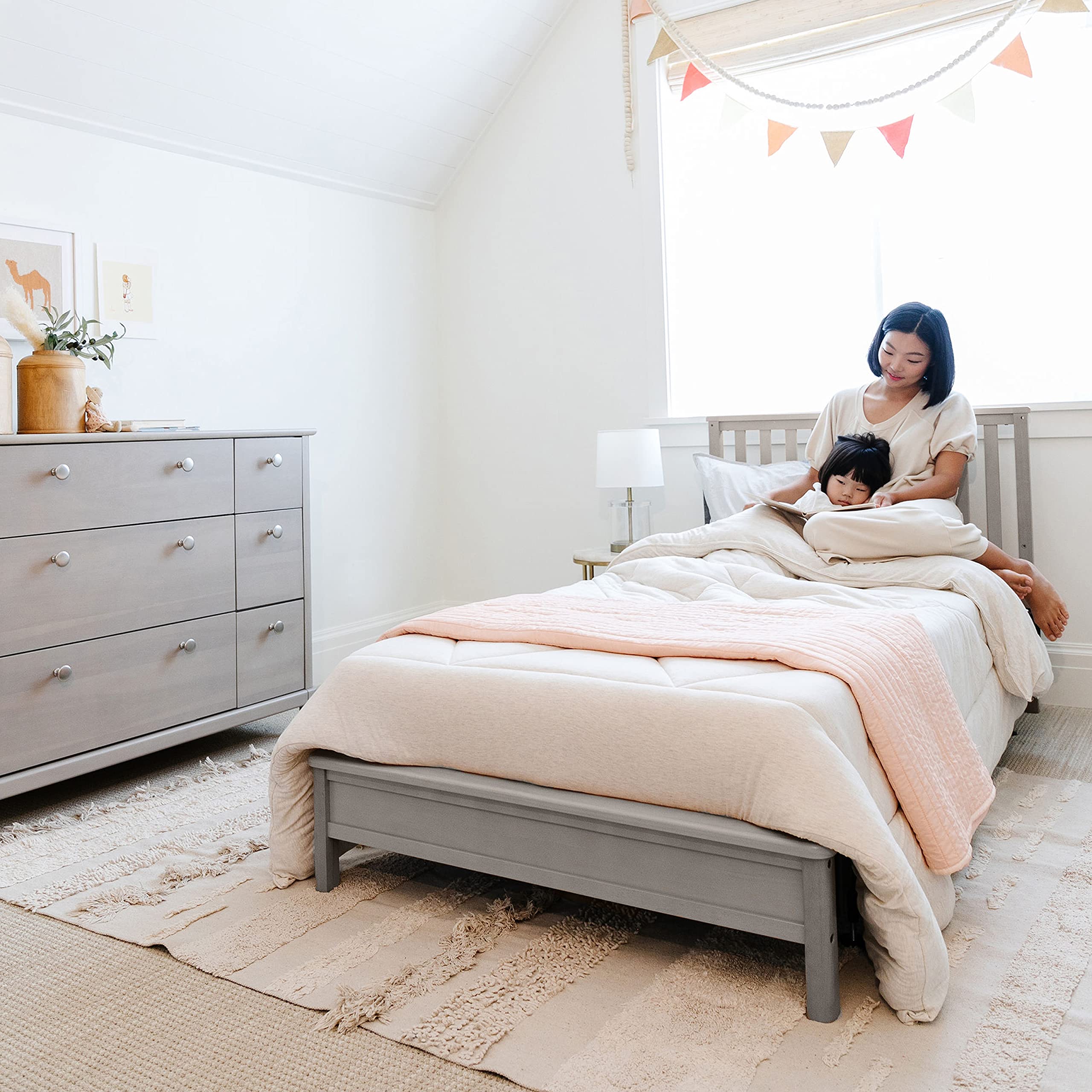 Storkcraft 5-in-1 Convertible Mini Crib with Bonus 2.75
