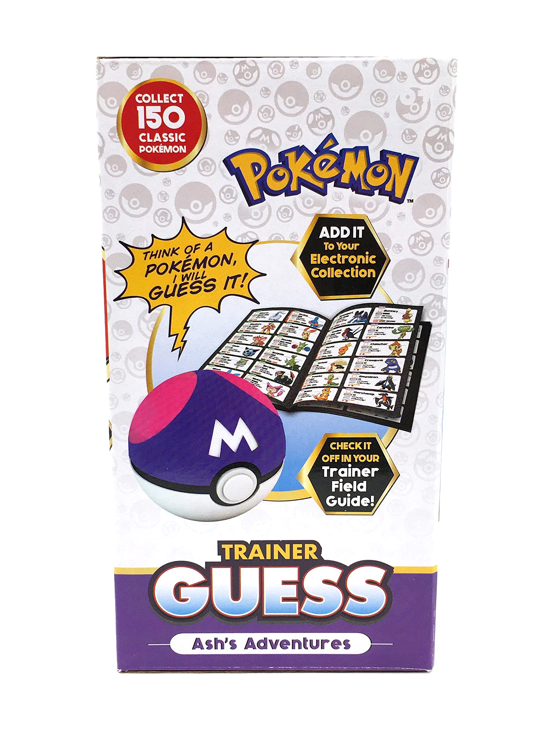 Pokemon Trainer Guessing Game - Ash's Adventures Toy for Kids & Travel Fun