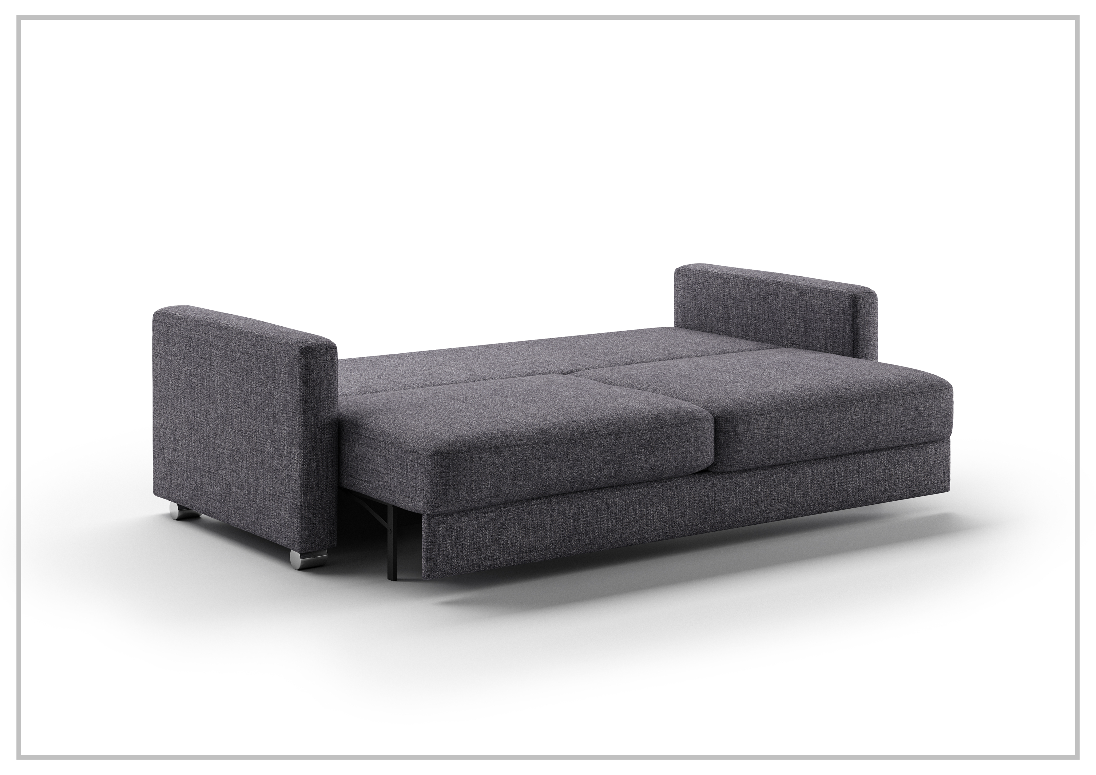 Luonto Emery Fabric Sleeper Sofa - Custom Made to Order with Easy Deluxe Function | Perfect for Small Spaces, Guest Rooms & Home Offices