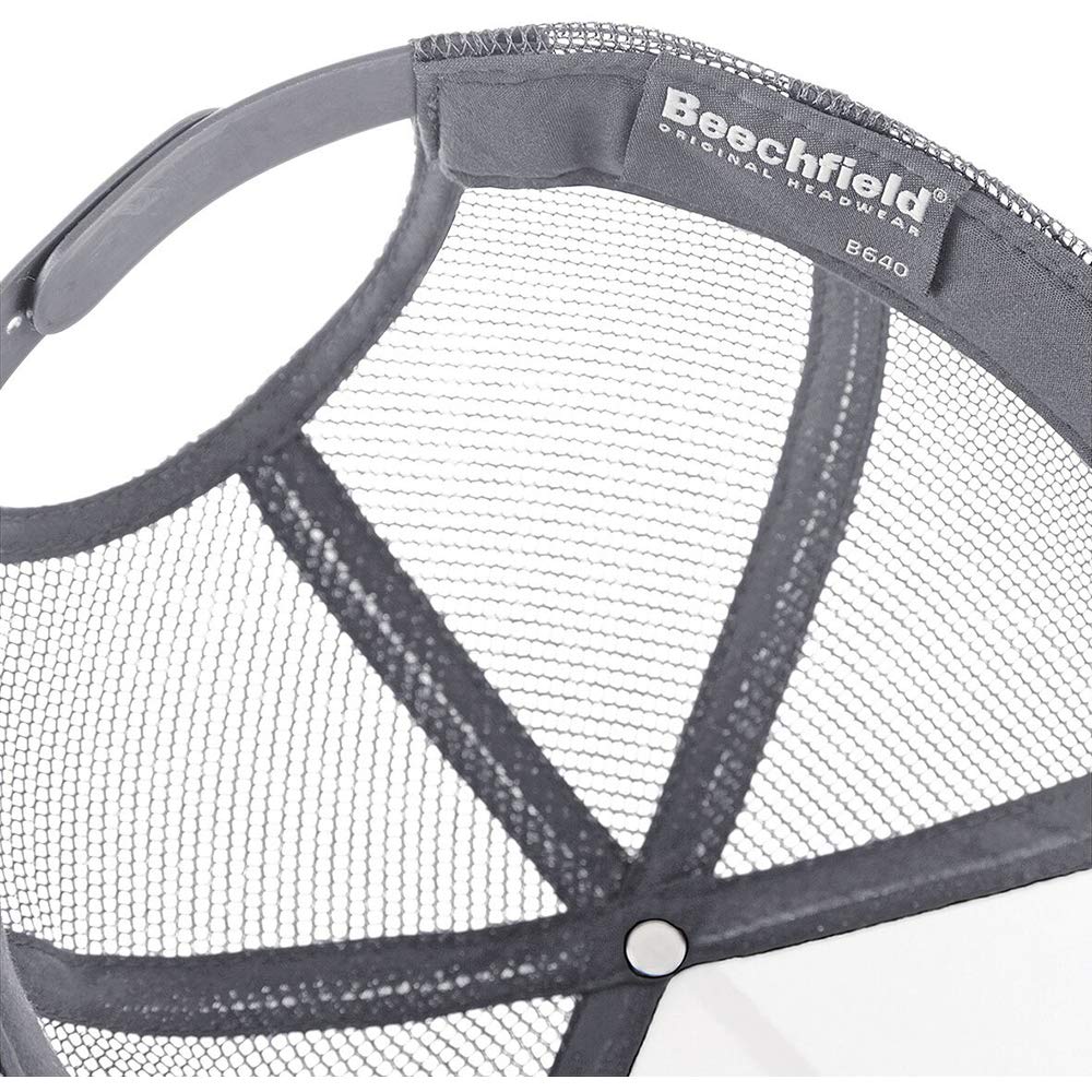 Men's Half Mesh Trucker Cap - Adjustable One Size Fits Most - Black & Fuchsia for Outdoor Sports, Hiking, and Casual Wear