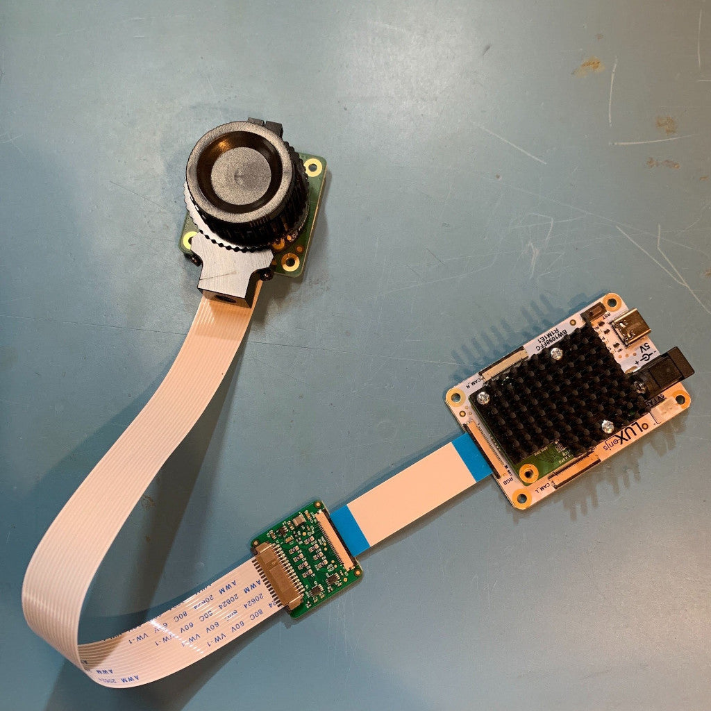 Raspberry Pi HQ Camera (IMX477) Lens Adapter - Compatible with C/CS Mount Lenses for High-Quality Photography & Videography | Perfect for DIY Projects, Security Systems, and STEM Education
