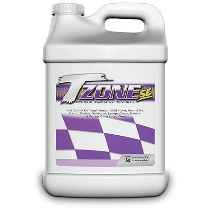 TZone SE Herbicide - Broadleaf Weed Killer for Lawns, Turf & Pastures | Fast-Acting, Selective Herbicide for Professional & Home Use | Ideal for Golf Courses, Sports Fields & Residential Lawns