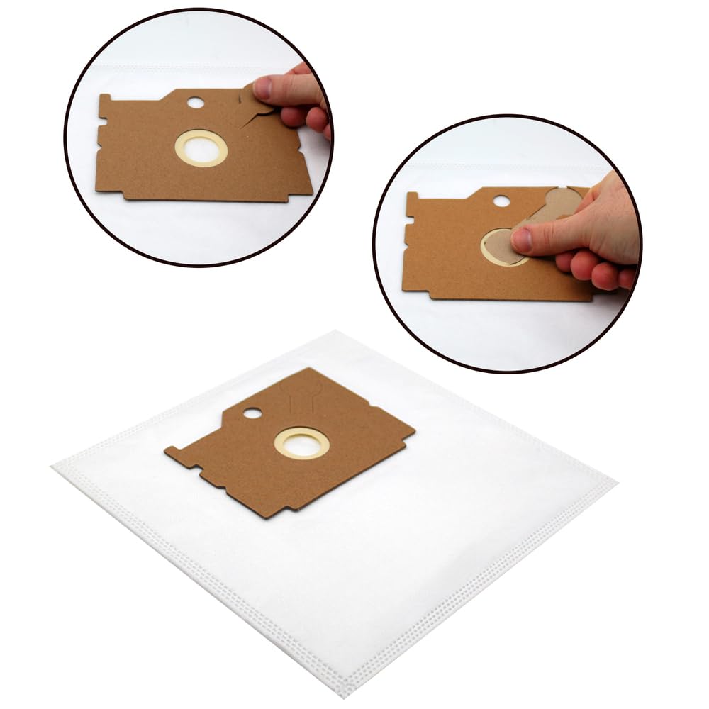 Rowenta ZR74 & ZR745 Vacuum Cleaner Replacement Bags - 40 Pack | Compatible with Rowenta Vacuum Cleaners | Perfect for Home Cleaning & Pet Hair Removal