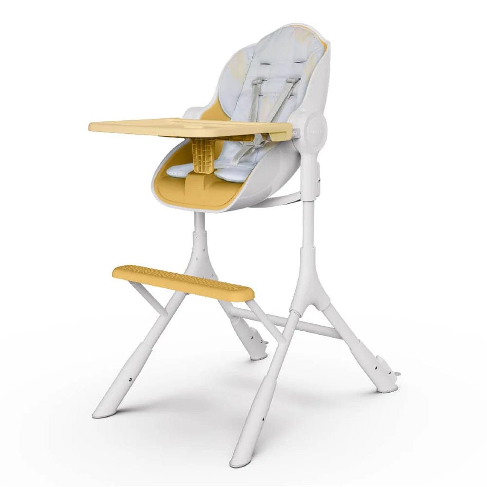 Oribel Cocoon Z High Chair with Seat Liner - Adjustable Baby Feeding Chair for Home & Restaurant Use - Safe & Comfortable Toddler Booster Seat for Dining & Snacking
