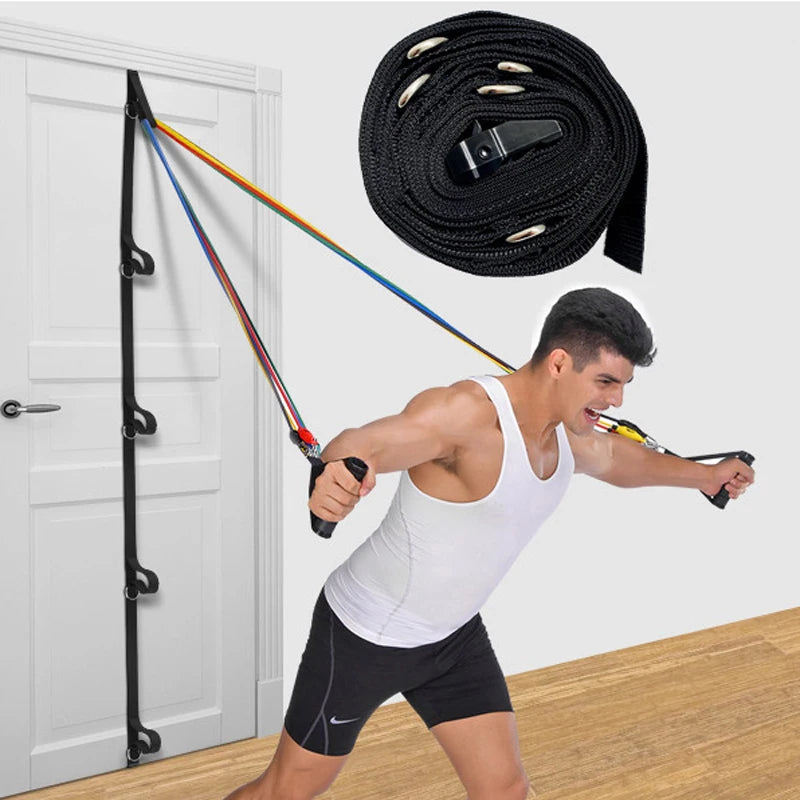 Upgrade Door Anchor Strap for Resistance Bands - Heavy Duty Exercise Equipment for Home Gym Workouts - Perfect for Strength Training, Yoga & Physical Therapy