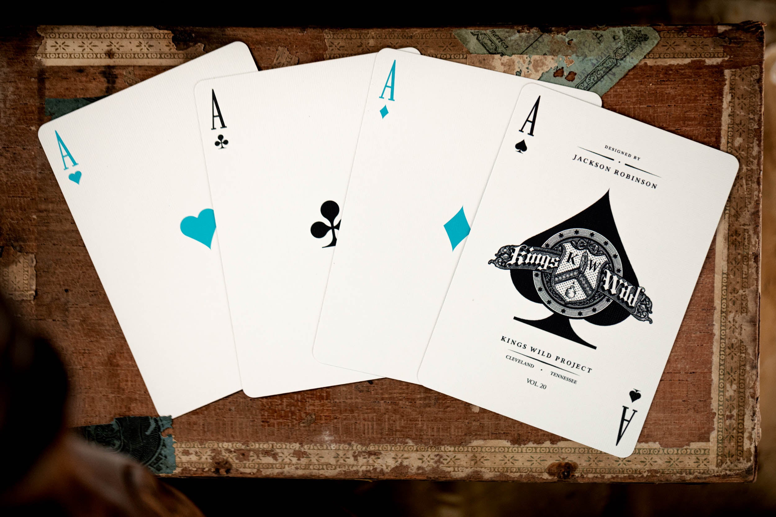 Premium Luxury Playing Cards - Table Players Vol. 20 | Poker, Blackjack, Magic Tricks & Casino Night Entertainment