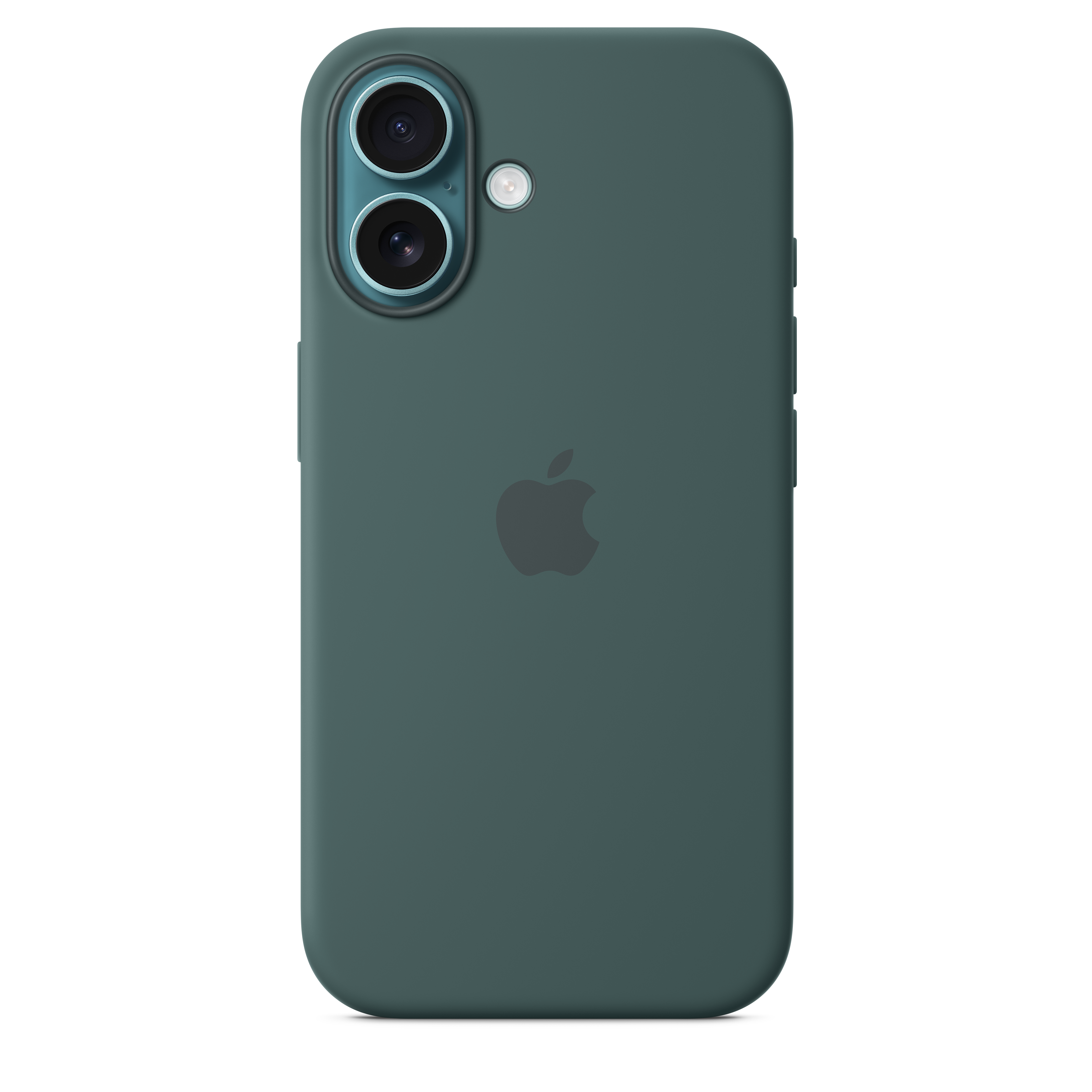 MagSafe Silicone Case for iPhone 16 - Lake Green | Slim Protective Cover with Magnetic Alignment | Perfect for Work, Travel & Everyday Use