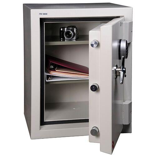 Hollon FB 685C 2-Hour Fireproof & Burglary Safe with Dial Lock - Secure Documents, Jewelry & Valuables for Home or Office Protection