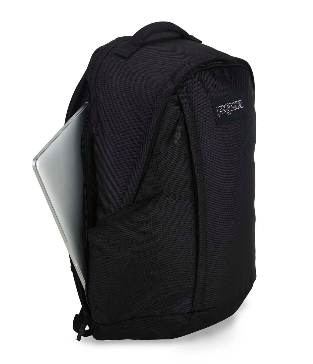 JanSport Station Pack Backpack - Durable & Stylish Black School Backpack for College, Travel & Everyday Use