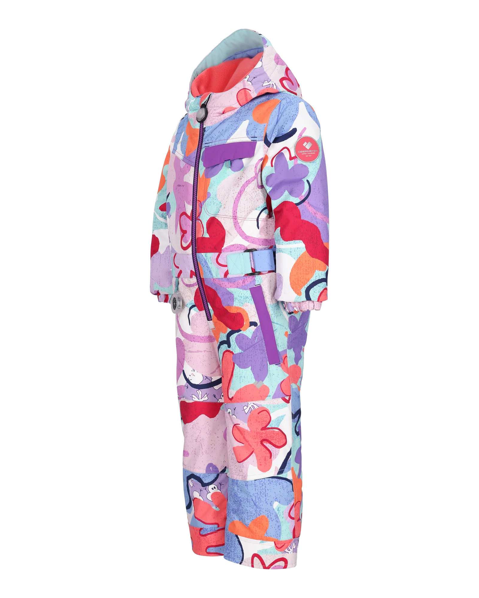 Obermeyer Junior Quinn One Piece Snowsuit for Kids - Waterproof Winter Snowsuit 2025 - Perfect for Skiing, Snowboarding & Outdoor Winter Activities