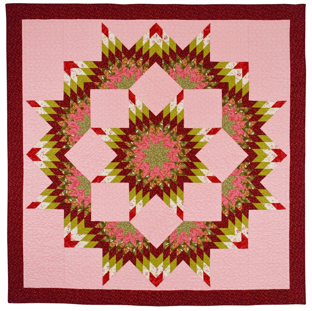 Easy DIY Traditional Quilting Kits for Beginners - Handmade Patchwork Quilt Supplies for Home Decor, Bedding & Gift Giving