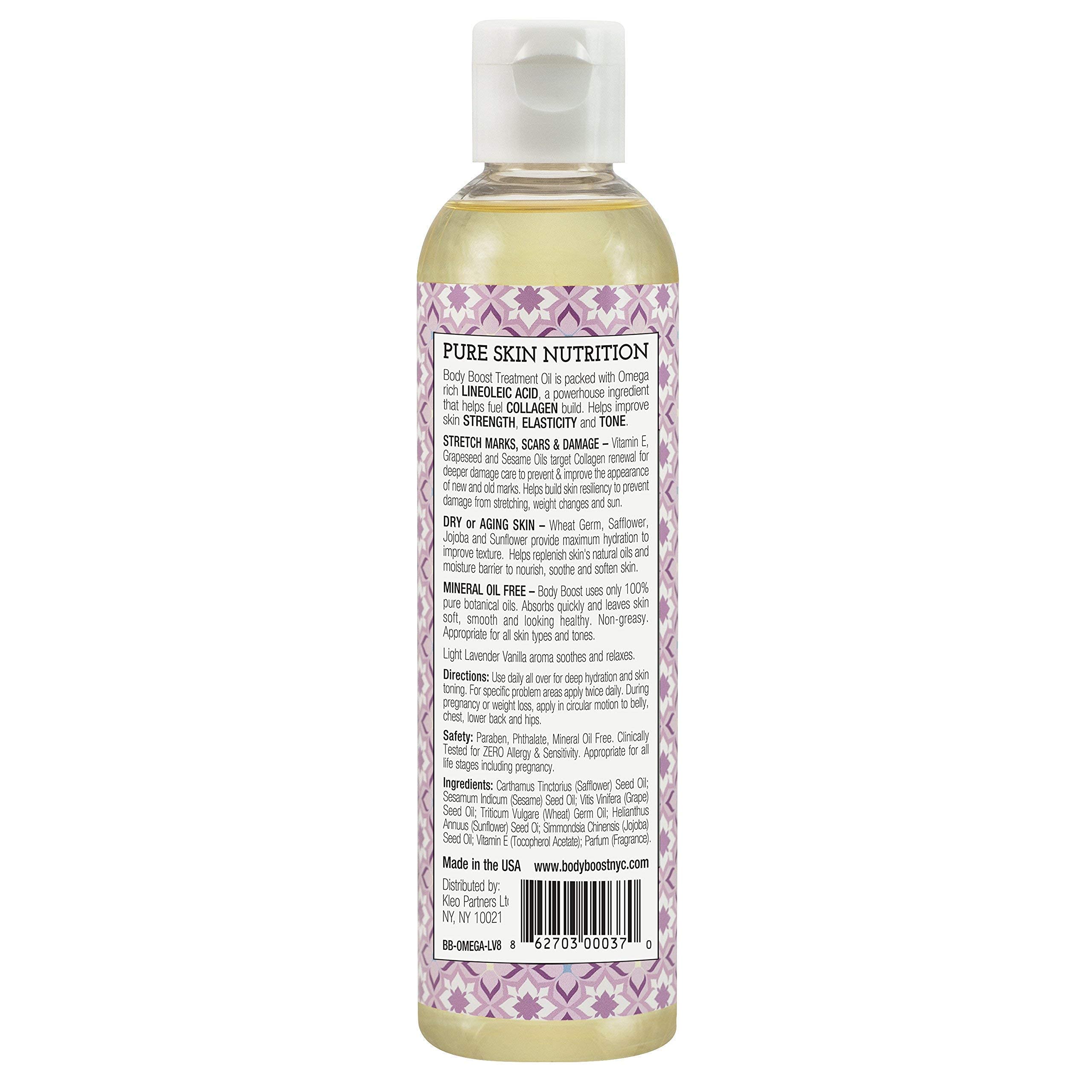 Body Boost Lavender Stretch Mark Butter & Oil Duo Set - Natural Moisturizing Cream for Pregnancy, Postpartum & Dry Skin Care - Perfect for Stretch Mark Prevention & Skin Hydration