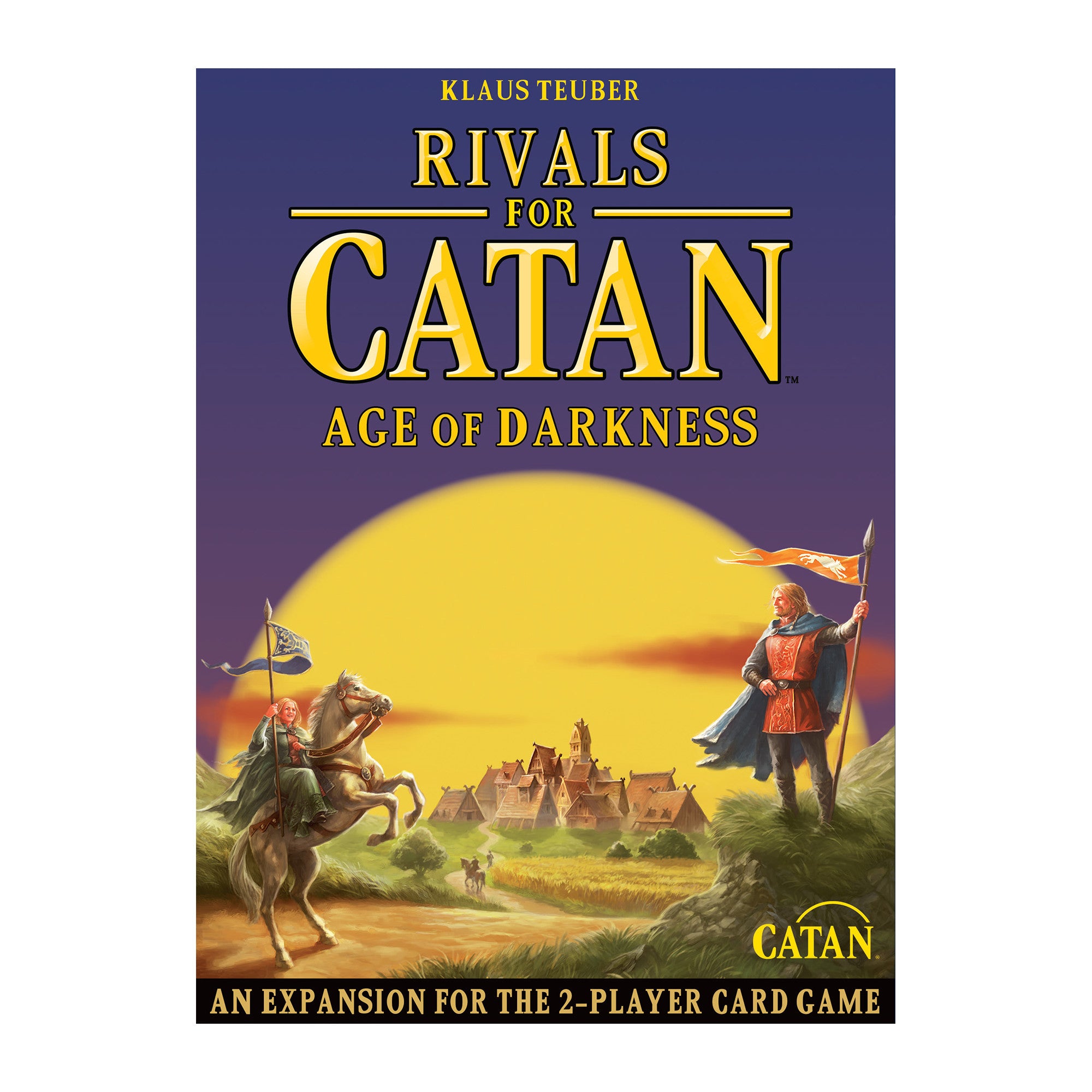 Rivals for CATAN Board Game - Age of Darkness Revised Edition | Strategy Game for Adults & Teens | Perfect for Family Game Nights & Game Club Gatherings