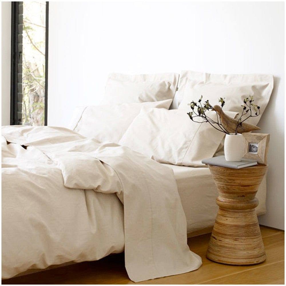 Organic Hemp & Cotton Blend Double Flat Sheet - Soft, Breathable & Eco-Friendly Bedding for a Comfortable Night's Sleep - Perfect for Master Bedrooms, Guest Rooms & Dormitories