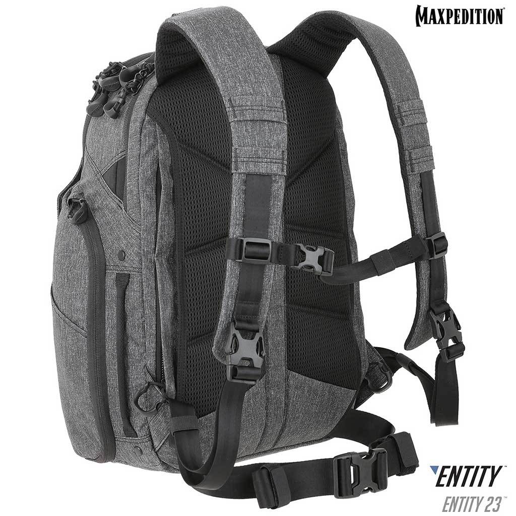 Entity 23™ CCW Concealed Carry Laptop Backpack 23L - Waterproof Anti-Theft Business Travel Backpack for Men & Women - Perfect for Office, College, Airplane & Everyday Commute