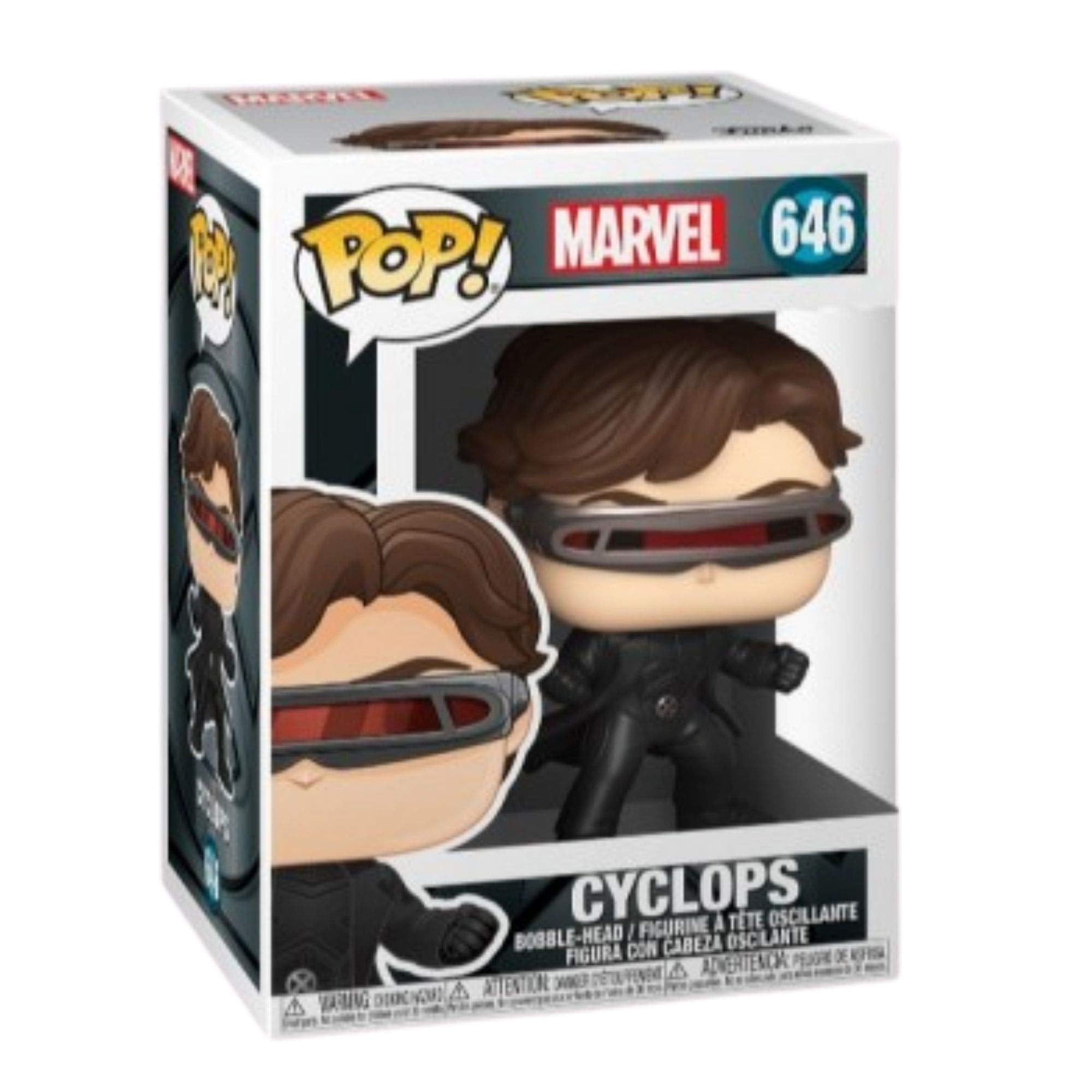 Cyclops Marvel X-Men #646 Funko Pop Vinyl Figure - Collectible Action Figure for Superhero Fans & Comic Book Lovers - Perfect for Display, Gifts, and Marvel Collections