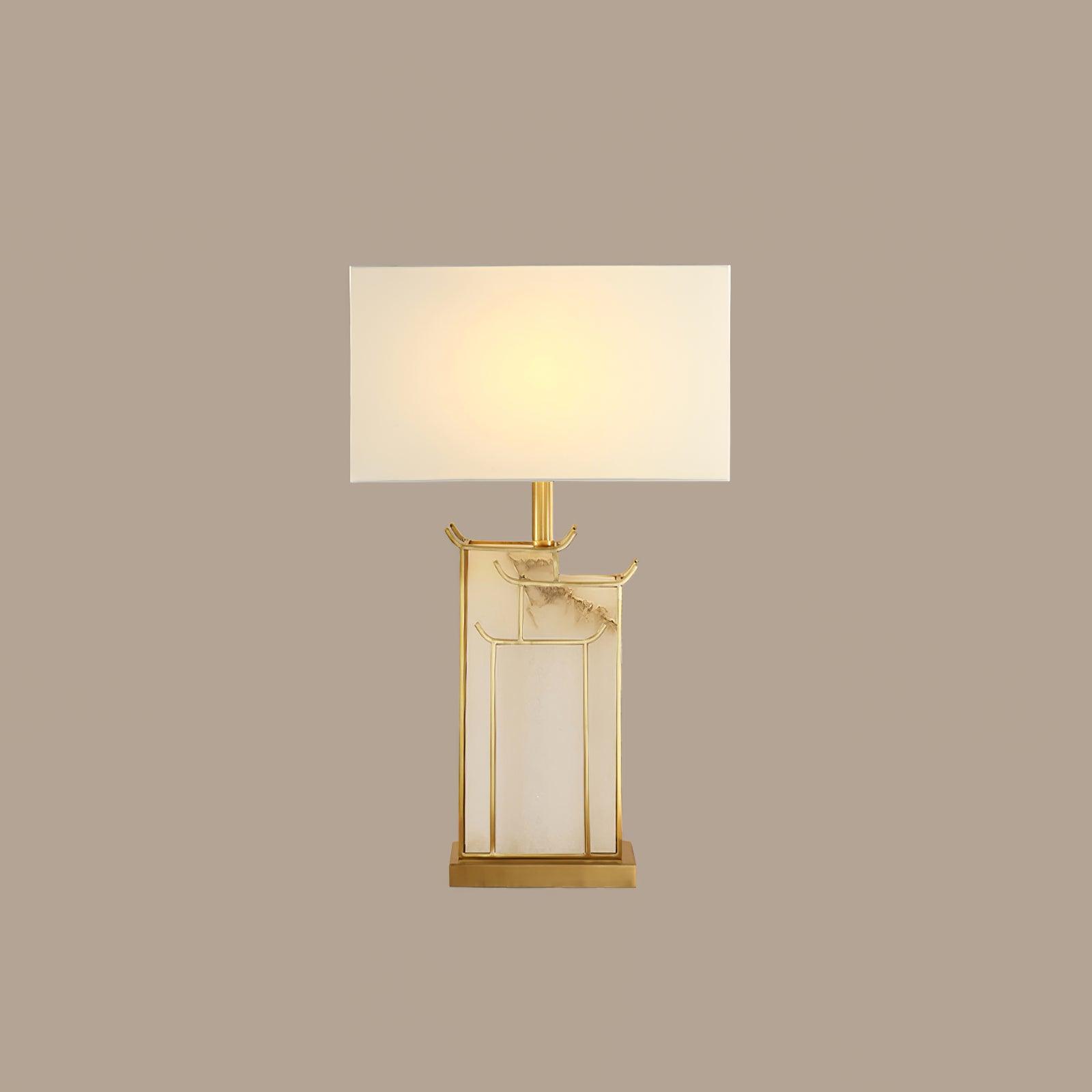 Modern July Table Lamp - Stylish LED Nightstand Lamp for Bedroom, Living Room & Office - Warm White & Cool White Dimmable Light for Reading & Relaxation