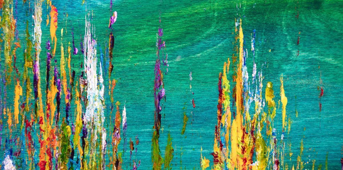 A Distant Shore Original Painting - Handmade Wall Art for Home & Office Decor - Perfect for Living Room, Bedroom or Gift Giving