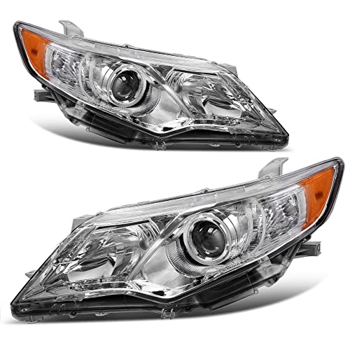 Fit 12-14 Camry OE-Chrome/Amber/Clear