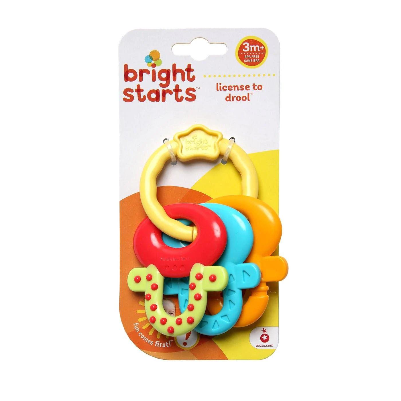 Bright Starts License to Drool Baby Bibs - Soft & Absorbent Drool Bibs for Infants & Toddlers - Perfect for Teething, Feeding & Everyday Use