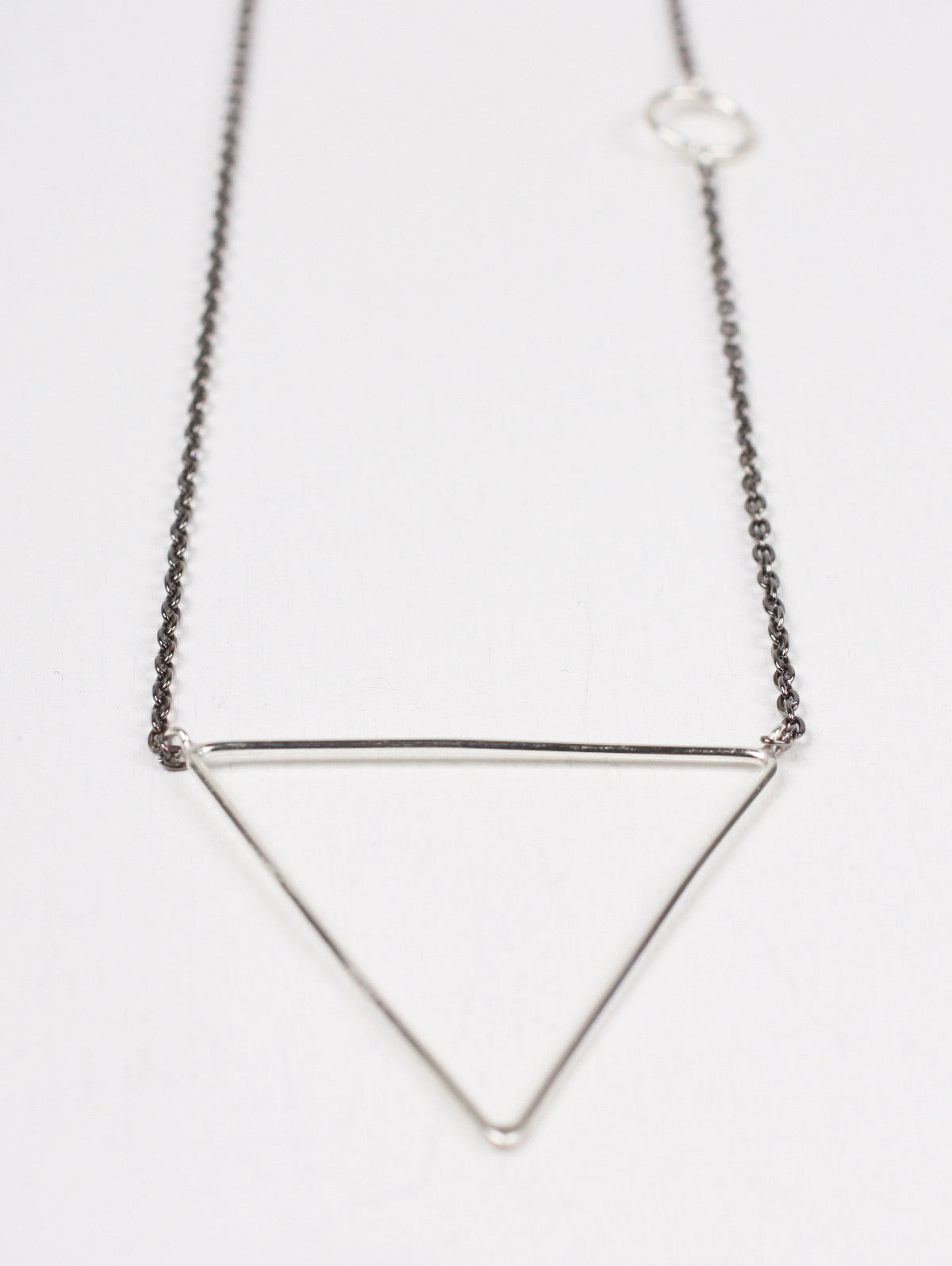 925 Sterling Silver Pyramid Necklace for Women - Elegant Minimalist Pendant Jewelry for Everyday Wear & Gift Giving