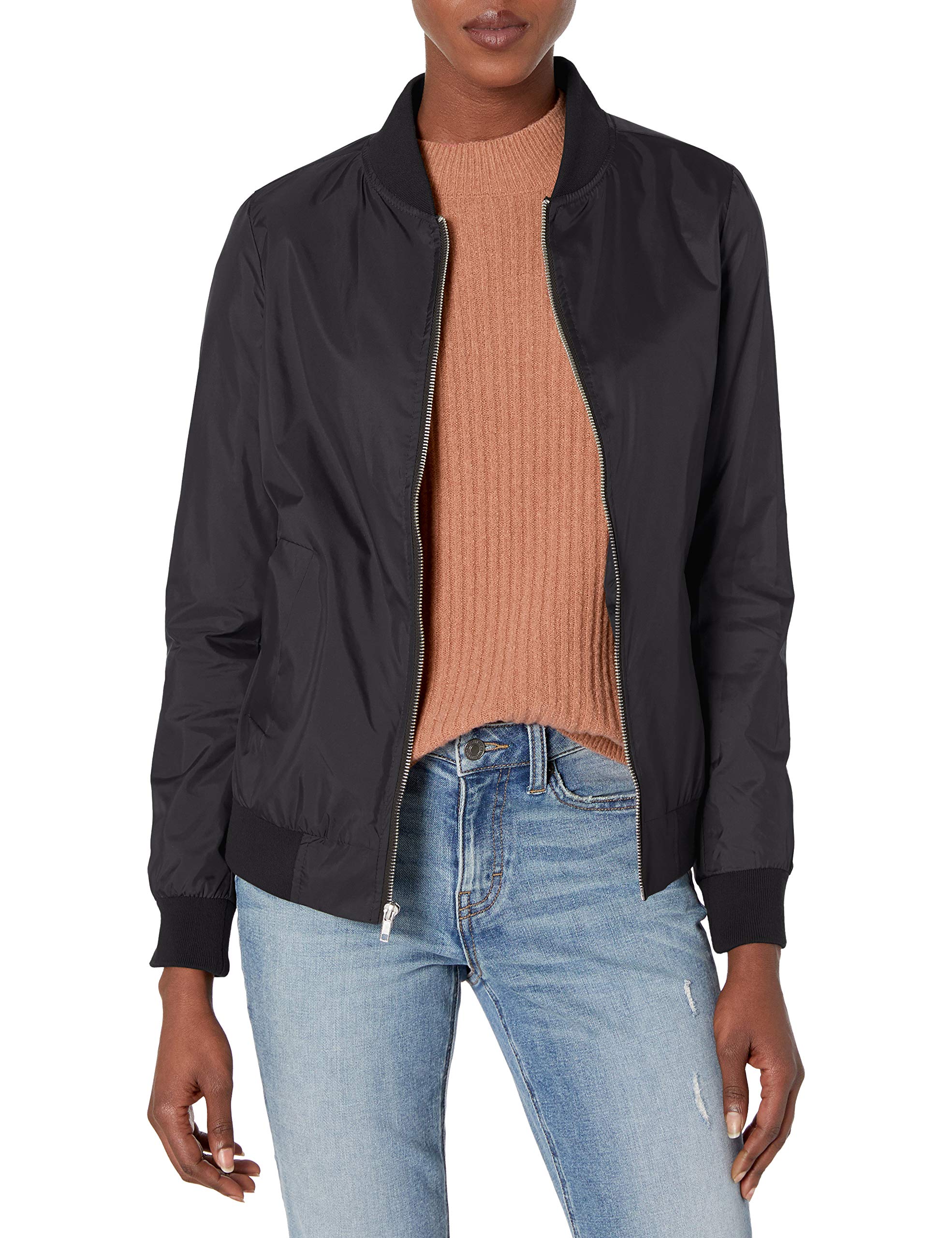 Charles River Apparel Women's Boston Flight Jacket - Lightweight Windbreaker Jacket for Outdoor Activities, Travel & Casual Wear