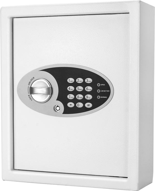Barska AX12658 48-Key Digital Wall Safe Cabinet - Secure Home & Office Use for Valuables, Documents & Cash Storage