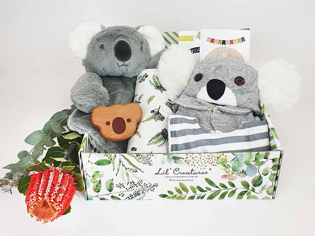 Ultimate Australian Baby Boys Gift Box Set - Premium Newborn Baby Shower & Birthday Present - Perfect for Holidays, Christening & Special Occasions
