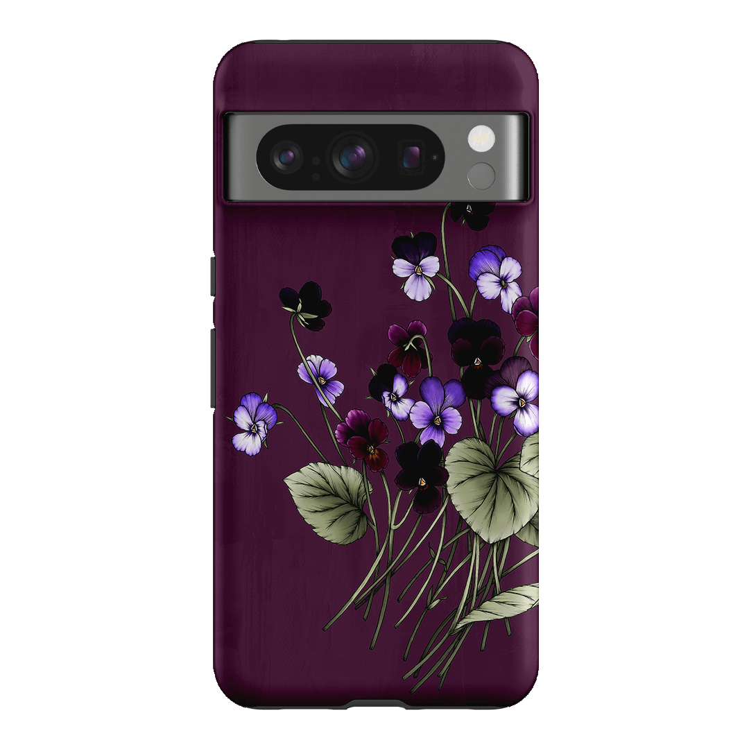Premium Viola Pattern Phone Case - Shockproof & Slim Design for iPhone & Samsung - Perfect for Everyday Use, Travel & Gifting