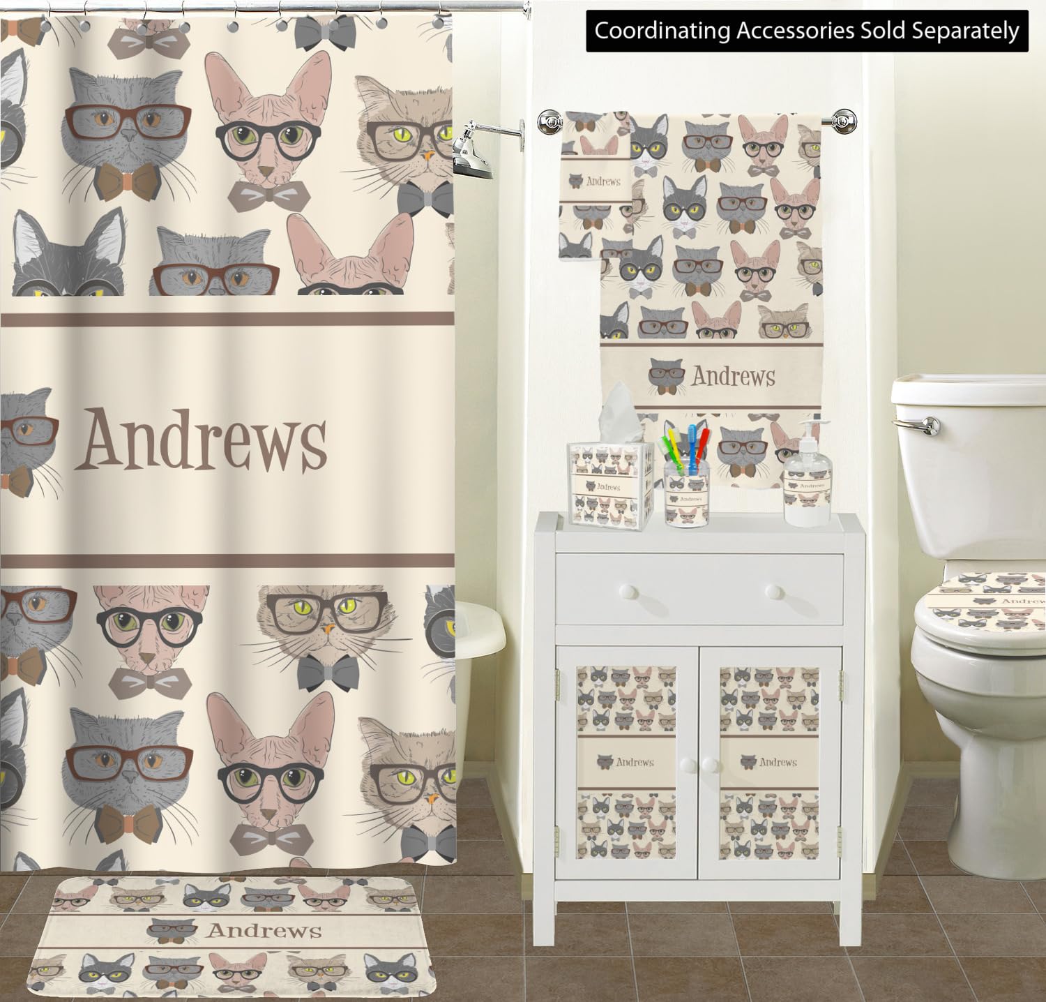 Custom Cat-Themed Tissue Box Cover - Stylish & Unique Home Decor for Living Room, Bedroom, or Office