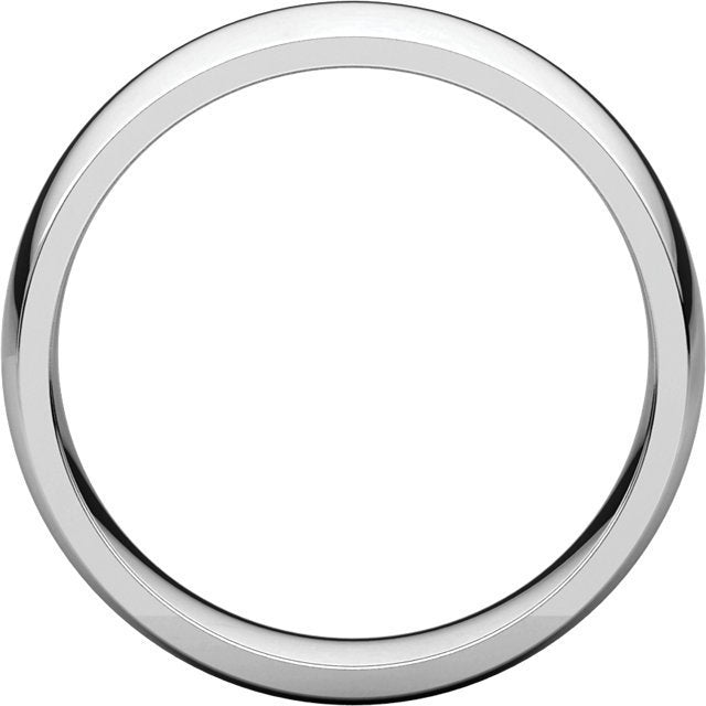 14K Gold 6mm Comfort Fit Wedding Band for Women - Elegant & Lightweight Ring for Bridal, Anniversary, or Everyday Wear