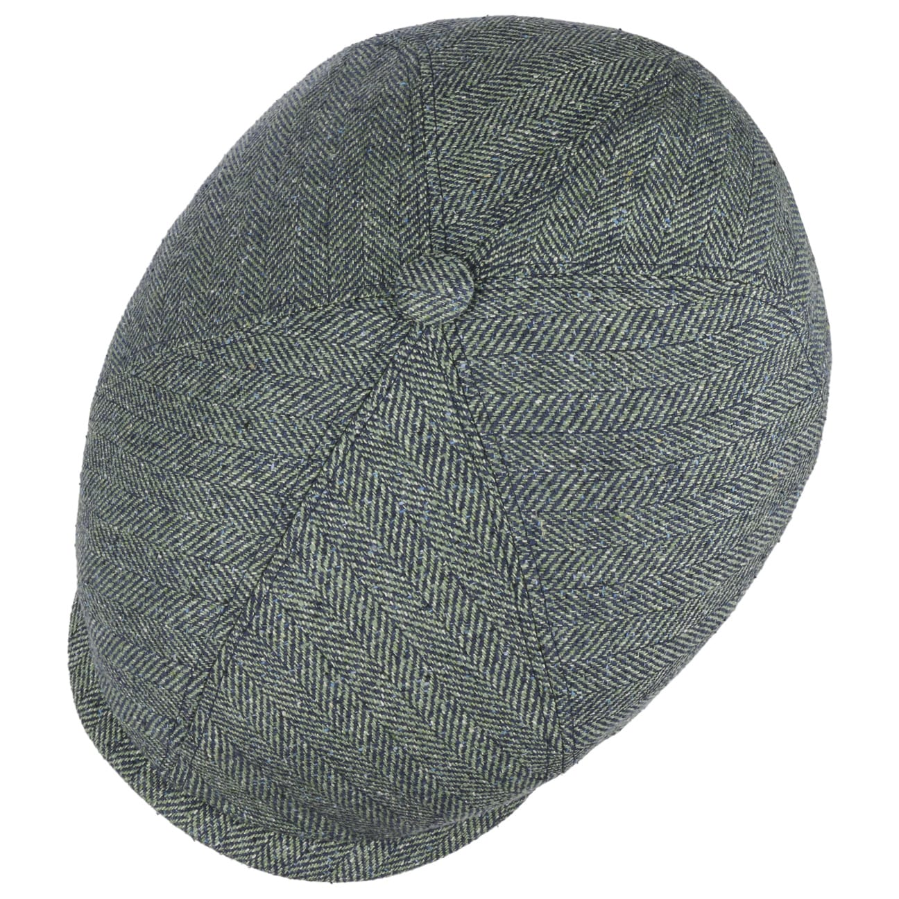 Stetson Milner Men's Silk Flat Cap - Classic Vintage Driving Hat for Golf, Outdoor & Casual Wear