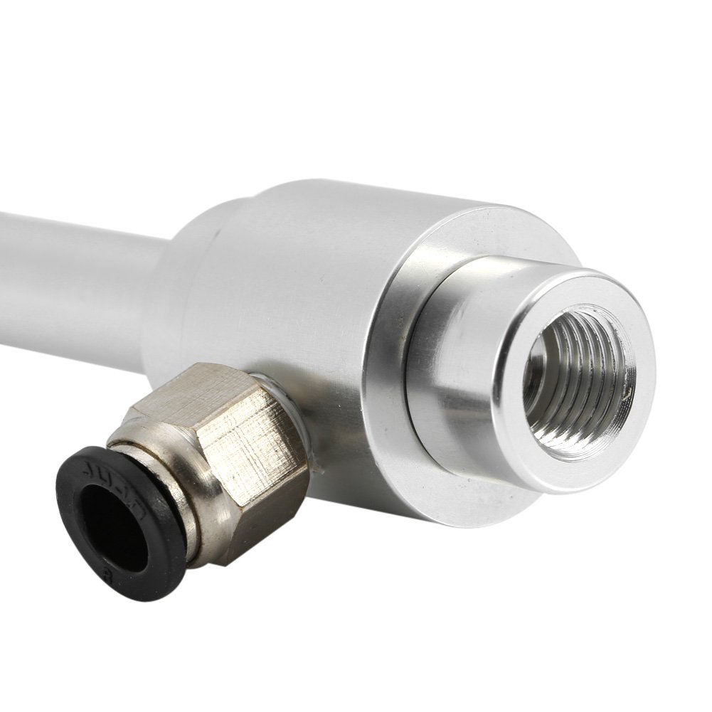 Aluminum Alloy Mini Vortex Cold Air Gun with Flexible Tube - Portable Cooling Tool for Electronics, 3D Printing, and Mechanical Processing