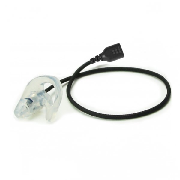 Atlantic Radio SL HDIEG SnapLock Hi-Definition In-Ear Gel Earpiece - Secure Fit for Clear Audio During Sports, Workouts & Outdoor Activities