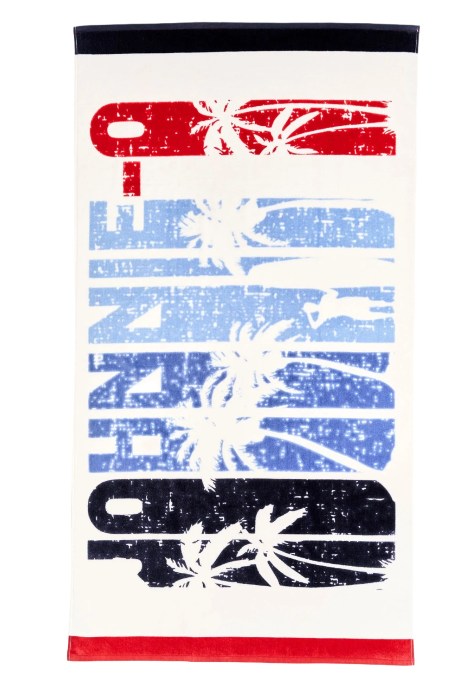 Johnnie O USA Flag Beach Towel - Large White Quick-Dry Towel for Pool, Beach, Picnics & Outdoor Activities
