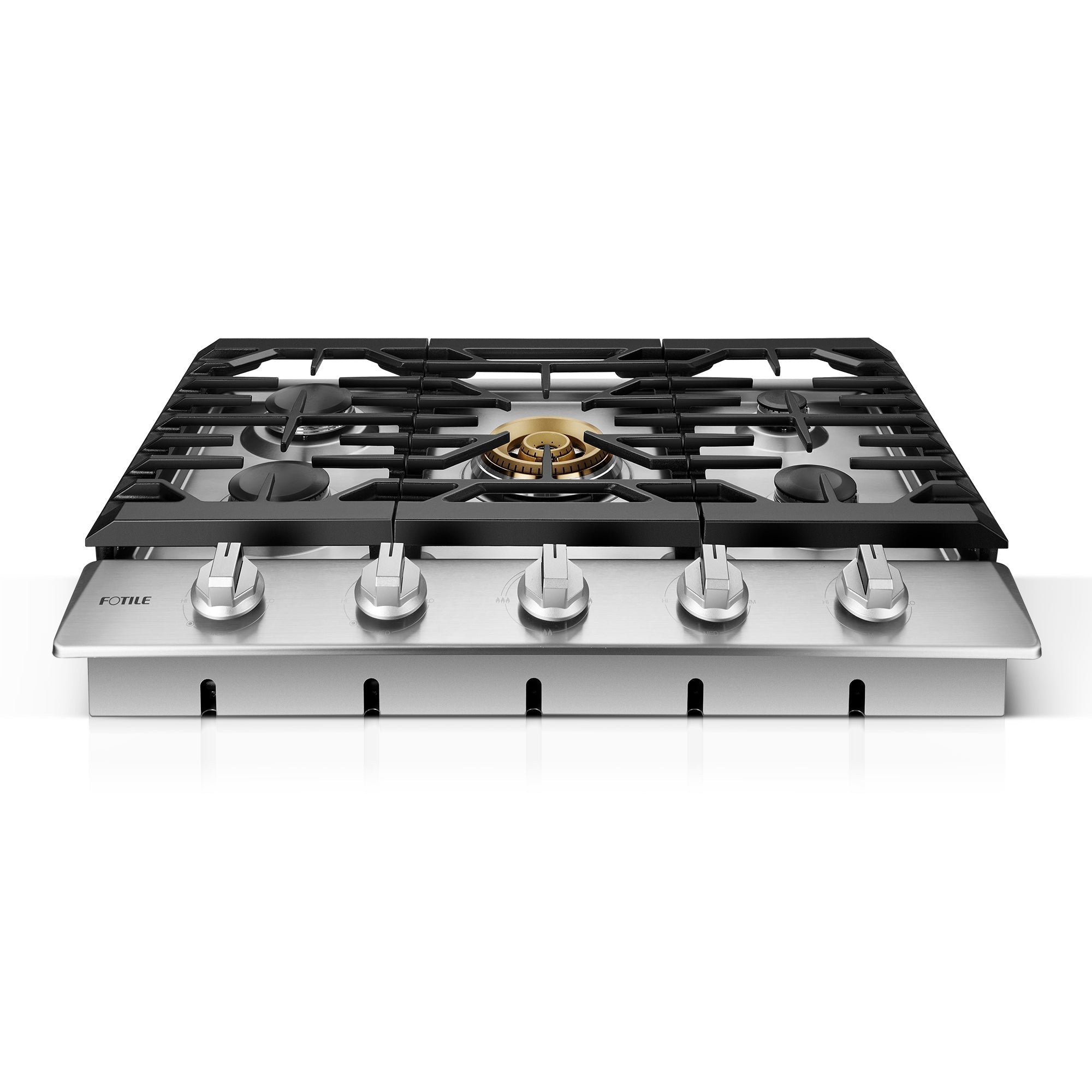 Fotile GLS30501 30-Inch 5-Burner Stainless Steel Gas Cooktop - Tri Ring Series for Professional Cooking | Perfect for Home Kitchens & Restaurant Use