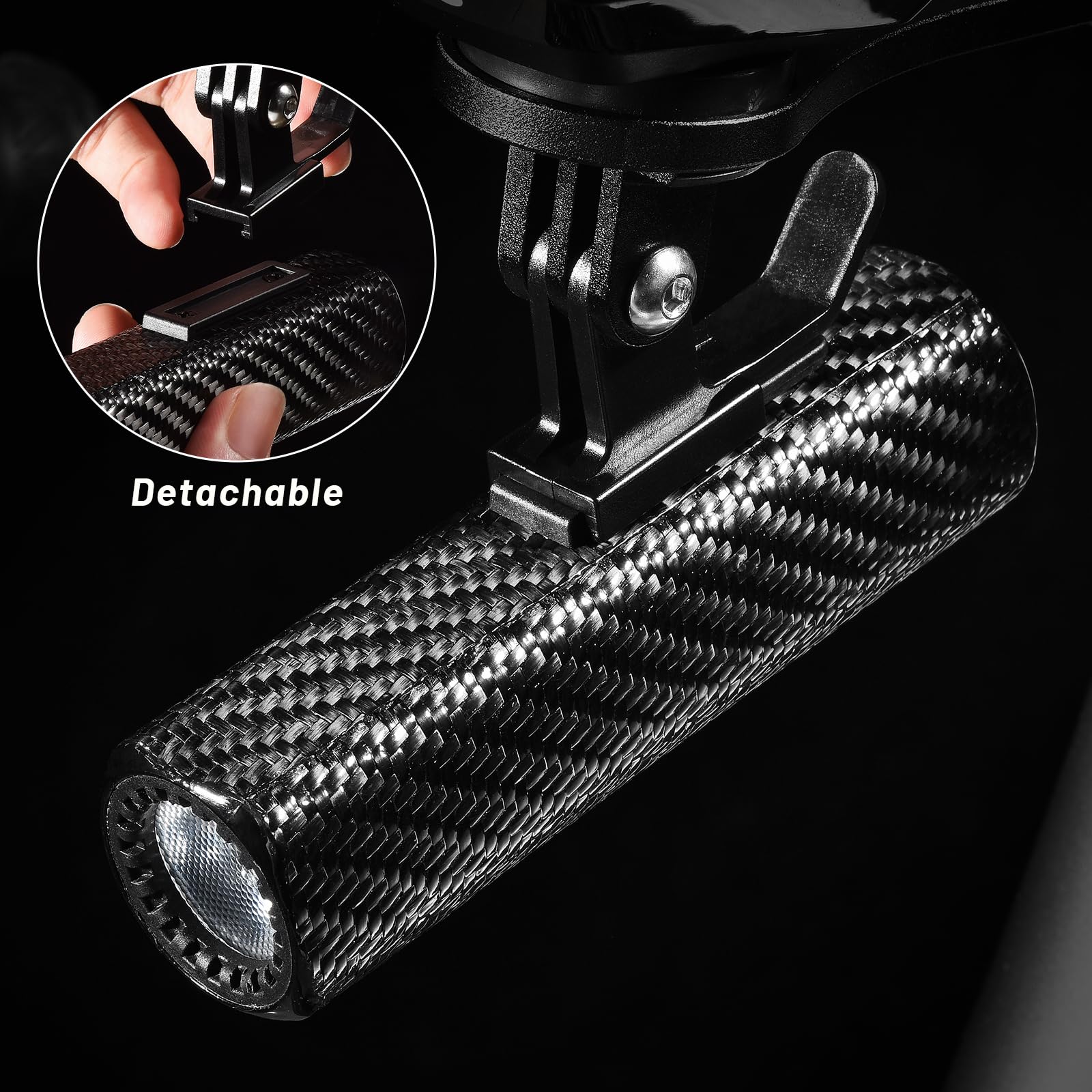 1200 Lumen USB Rechargeable LED Bike Headlight - Waterproof Bicycle Front Light for Night Riding & Cycling Safety | Perfect for Commuting, Mountain Biking & Road Cycling