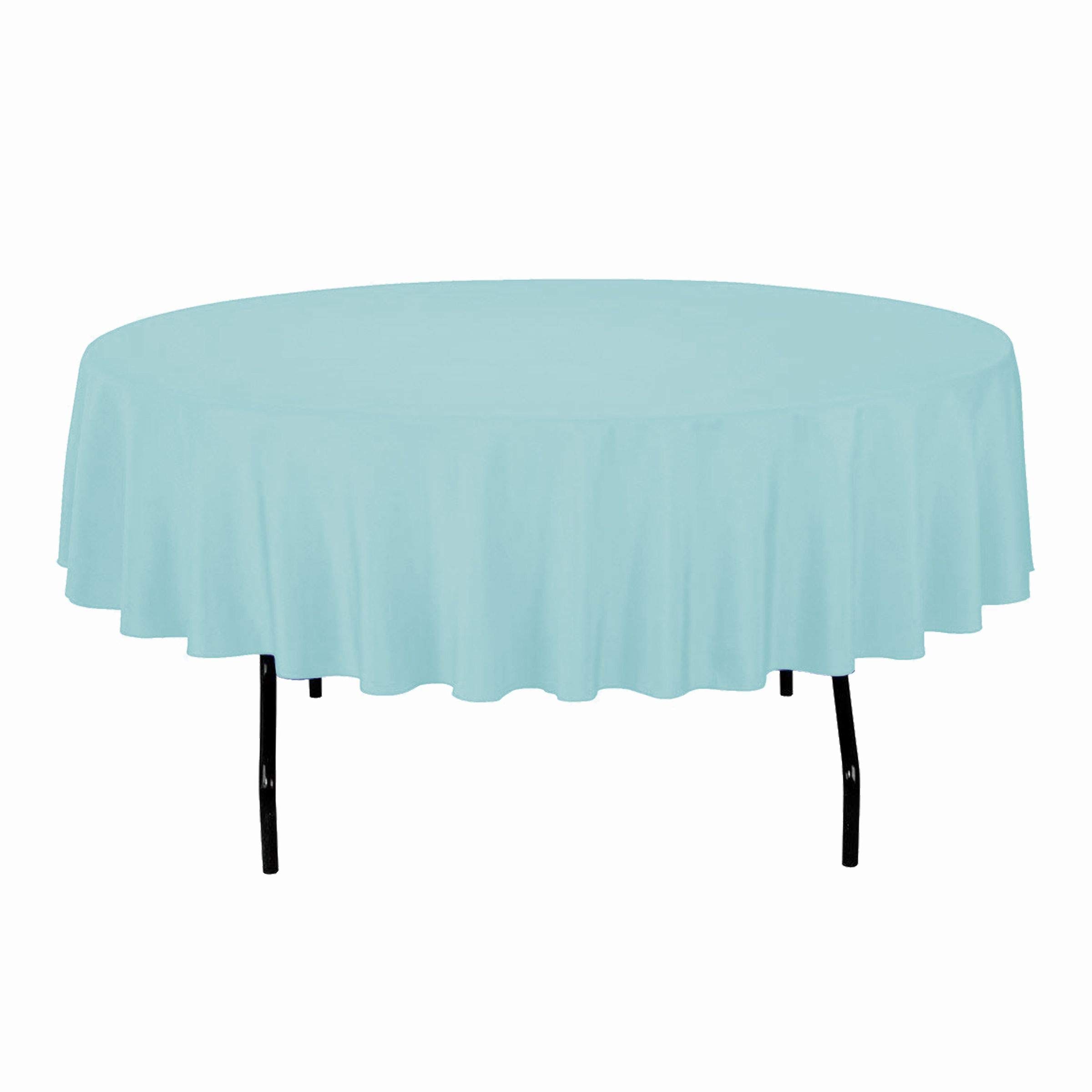 Table Mate USA Heavy Duty Disposable Plastic Tablecloth - 84