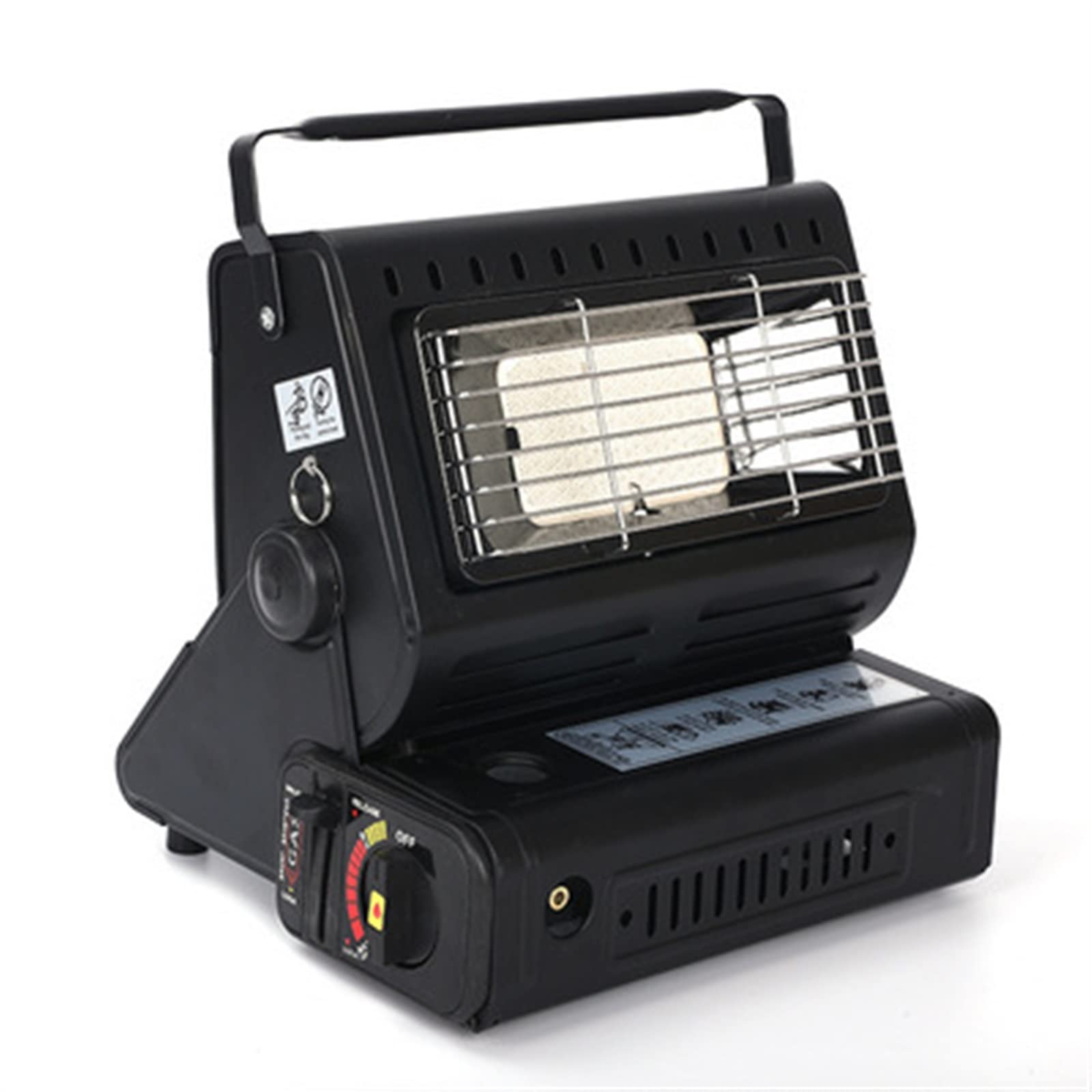 KYBATE Portable Outdoor Butane Heater & Camping Stove - 2 in 1 Adjustable Space Heater for Tents, Hiking, Ice Fishing, Patio & Emergency Use | Perfect for Cooking, Warmth & Outdoor Adventures