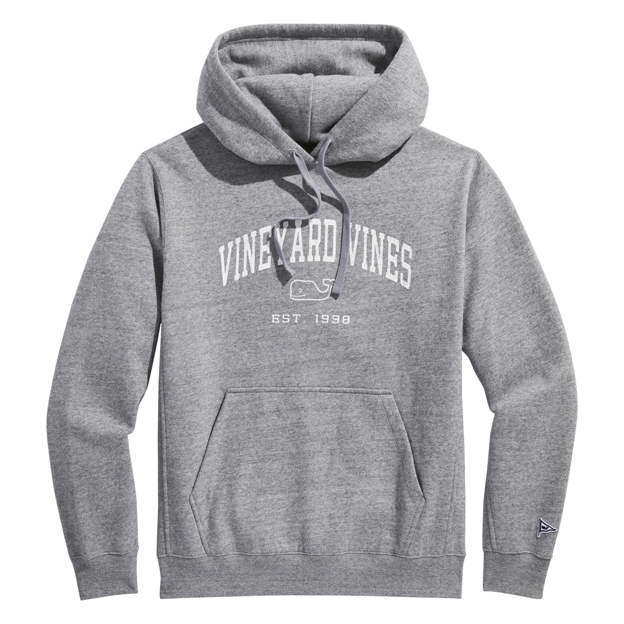 Vineyard Vines Men's Vintage Whale Fleece Hoodie - Soft & Cozy Pullover Sweatshirt for Casual Wear & Outdoor Activities