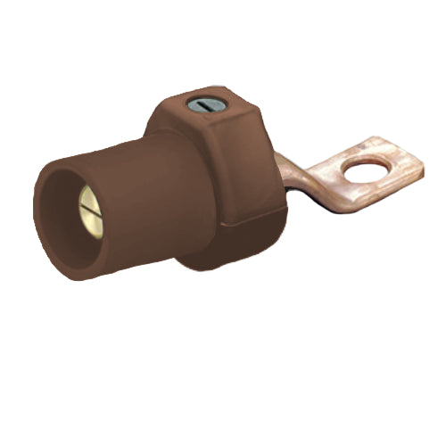 Leviton Offset Bus Bar Mount Terminal #2 4/0 - Heavy Duty Electrical Connector for Industrial & Commercial Power Distribution