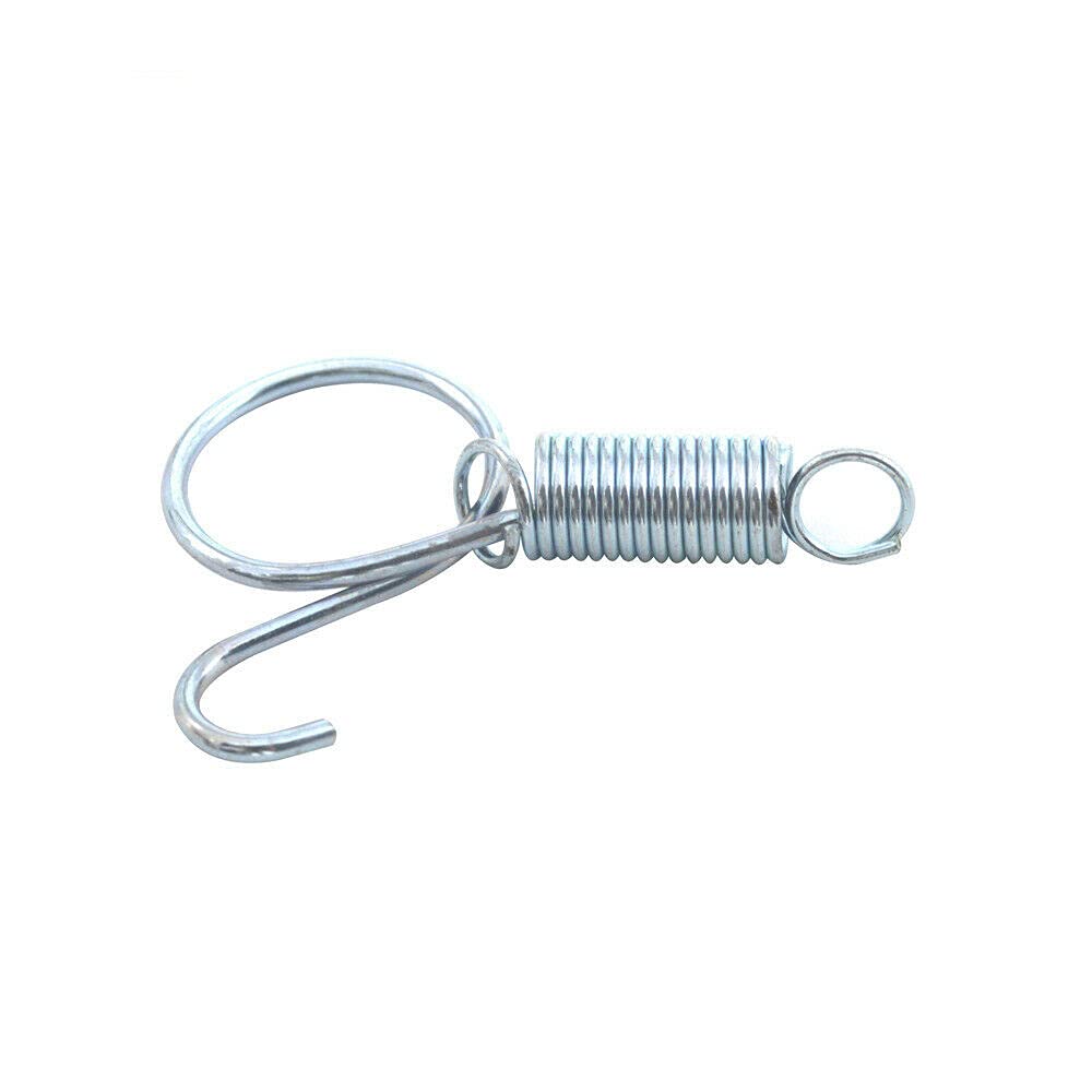 10PCS Rabbit Spiral Cage Door Tension Spring Latches Hooks - Heavy Duty Furniture Hardware for Rabbit Hutches, Pet Cages, Chicken Coops & DIY Projects