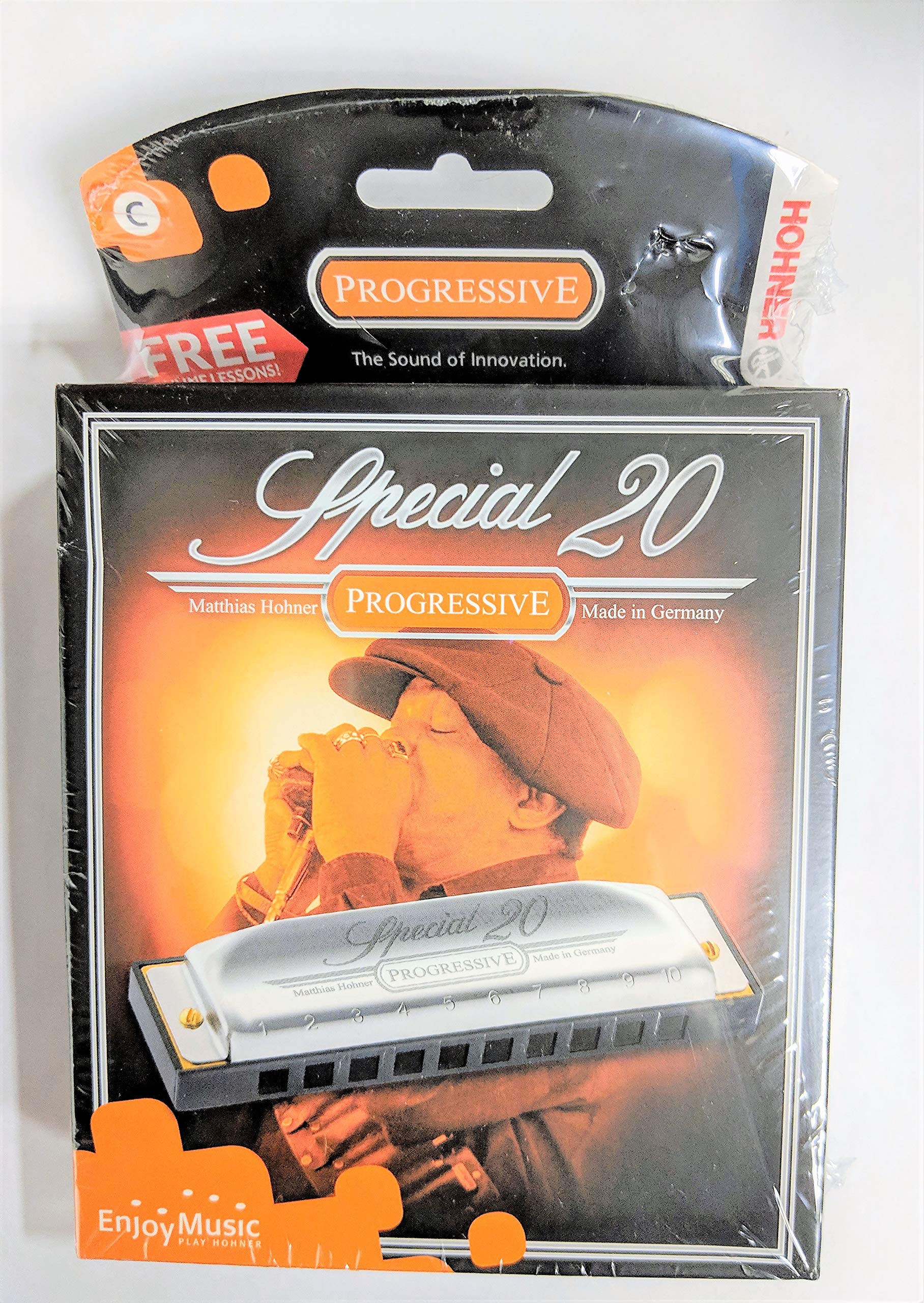 Hohner Special 20 Harmonica in Key C - Professional Diatonic Blues Harmonica for Beginners & Musicians - Perfect for Blues, Rock & Folk Music Performances