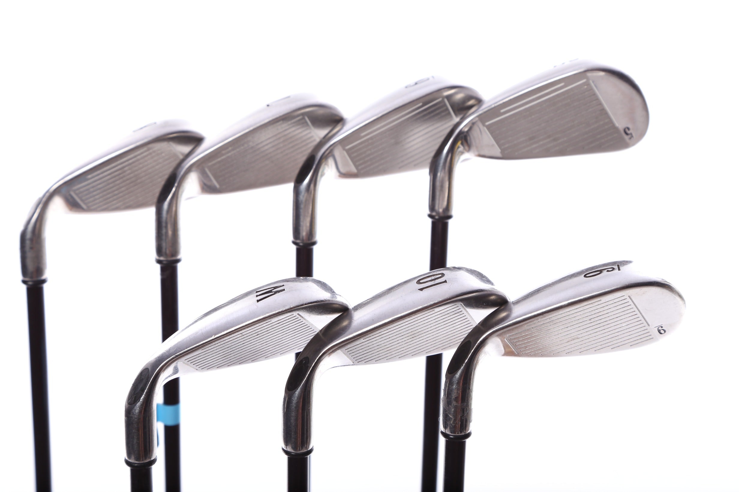 Used Callaway Big Bertha Gems Iron Set - Right Handed 5-PW, GW - Ladies Flex Graphite Shafts - Perfect for Women Golfers & Beginners on the Course