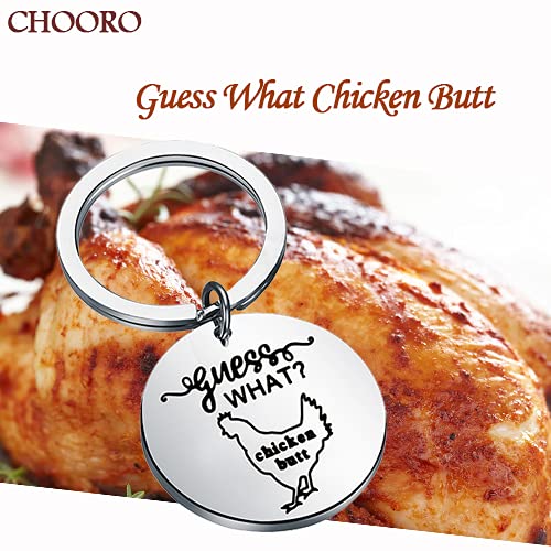Funny Chicken Jewelry & Keychain - Cute Chicken Themed Gifts for Chicken Lovers, Chicken Mom Presents - Perfect for Birthdays, Farmhouse Decor & Poultry Enthusiasts