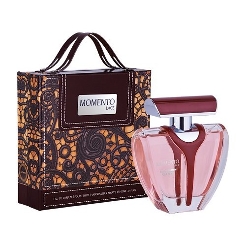 Armaf Momento Lace 100ML Eau De Parfum Spray for Women - Floral Oriental Fragrance for Date Night & Special Occasions